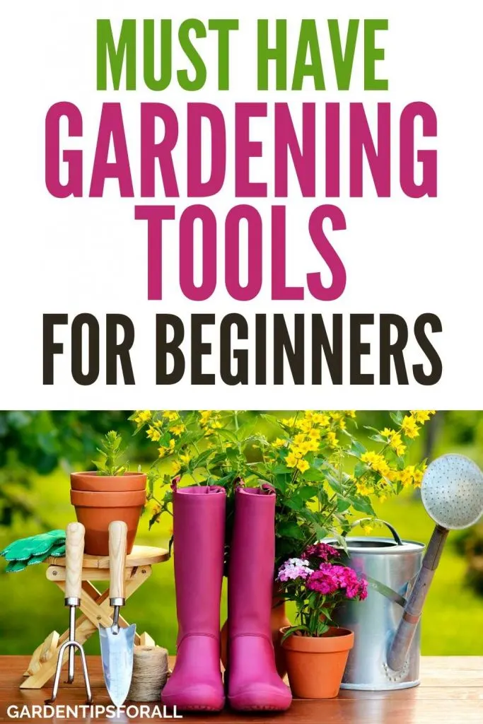 A list of basic gardening tools beginners need