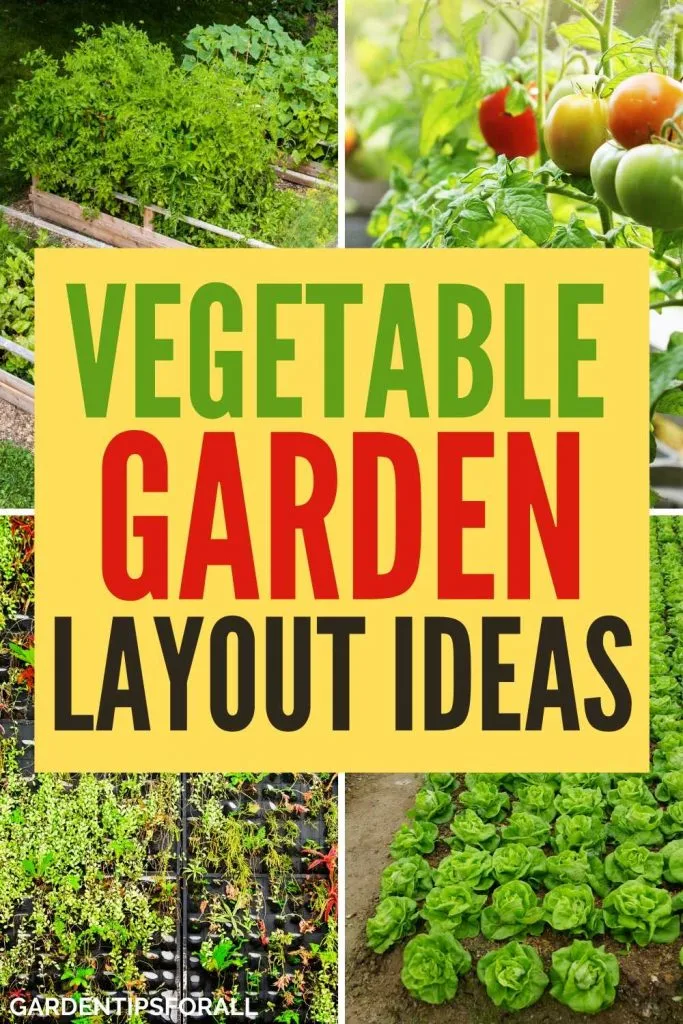 Easy vegetable garden layouts